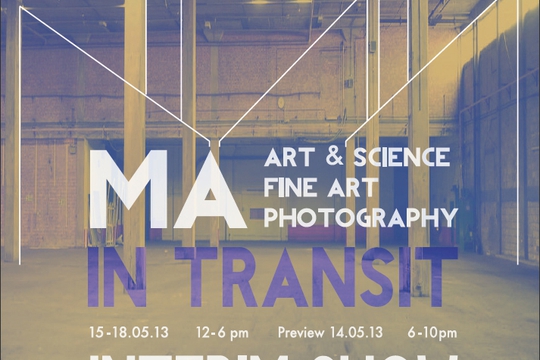 In Transit Exhibition Poster